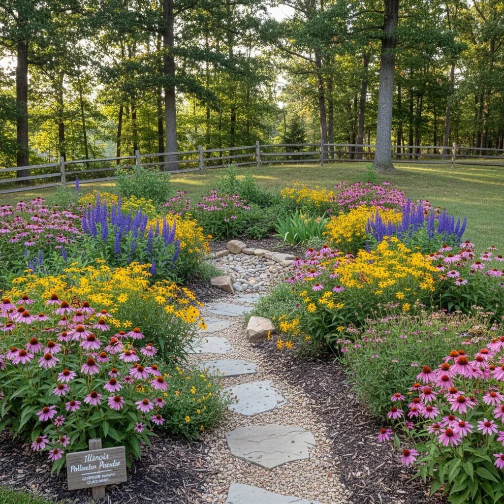 Pollinator Garden landscaping style