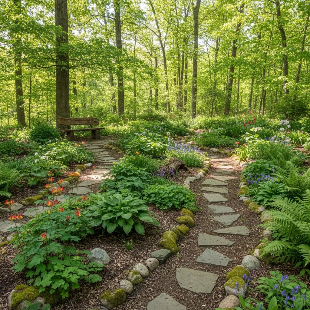 Woodland Shade landscaping style