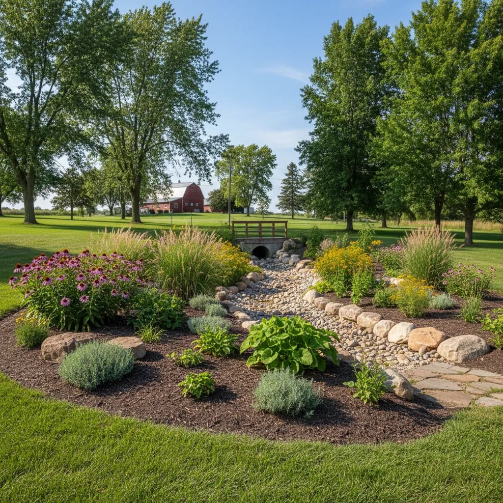 Rain Garden landscaping style