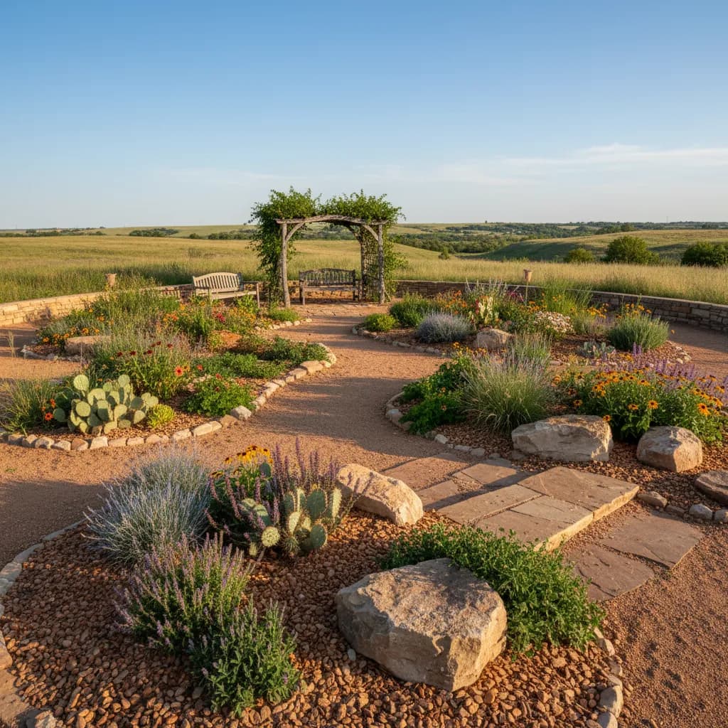Western Plains landscaping style