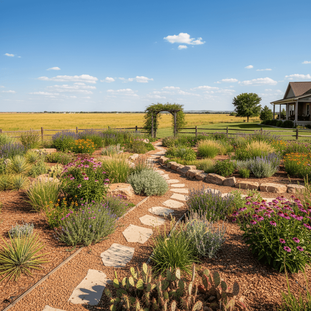 Xeric Front Range Garden landscaping style