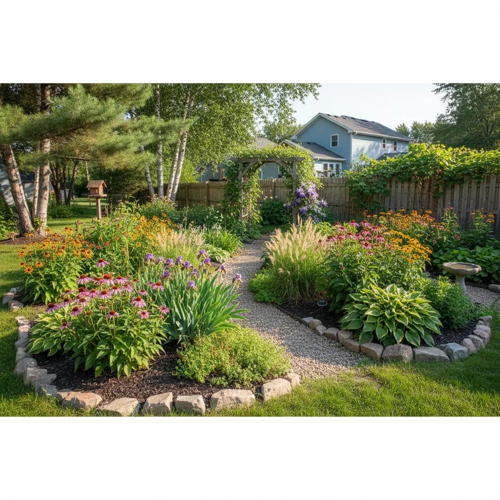 Cold Hardy Perennial landscaping style