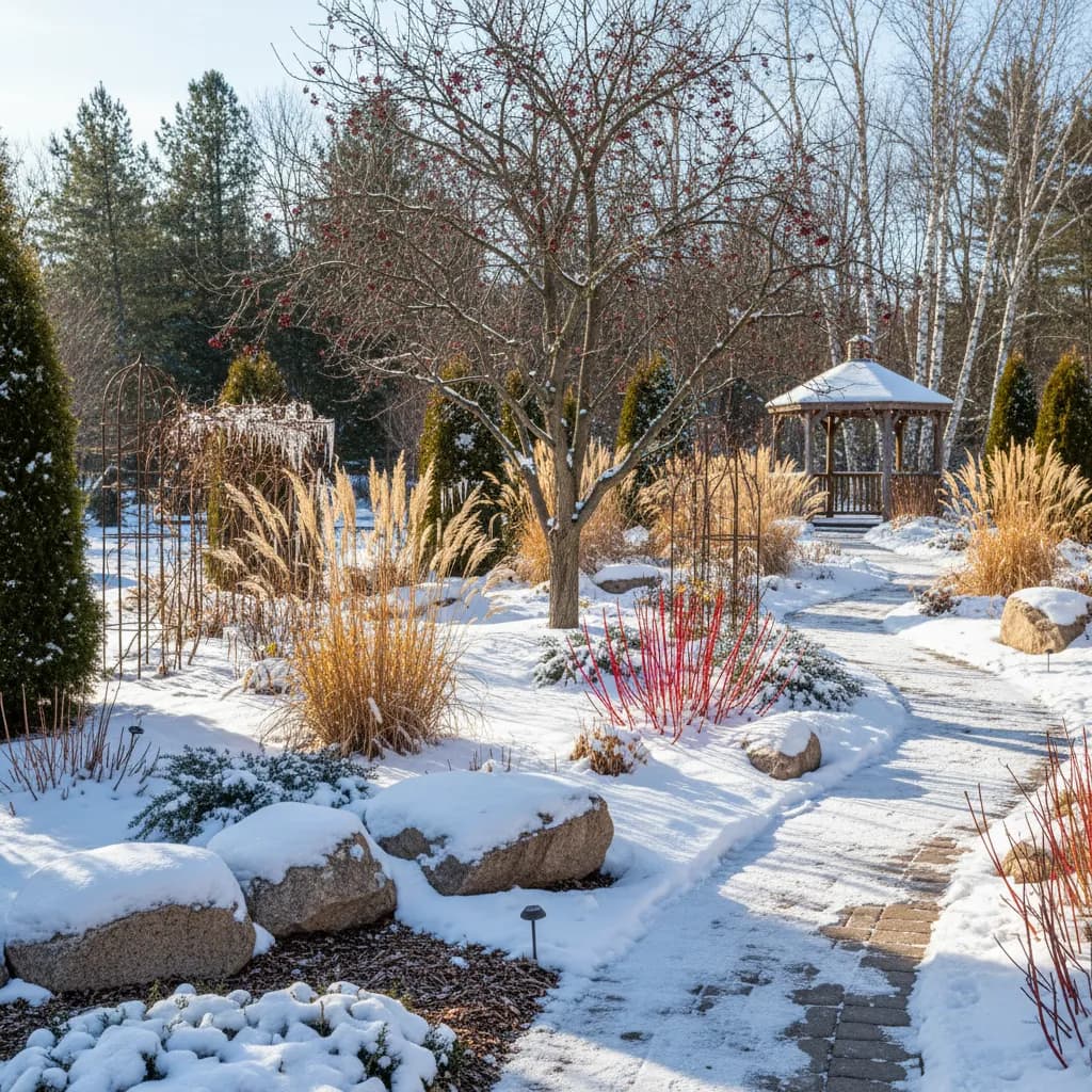 Winter Interest landscaping style