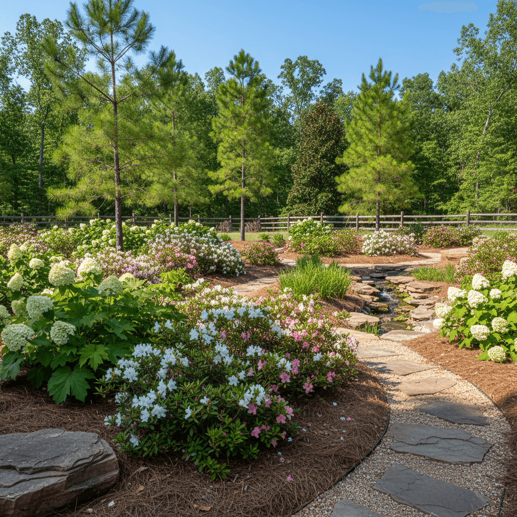 Southern Native Garden landscaping style