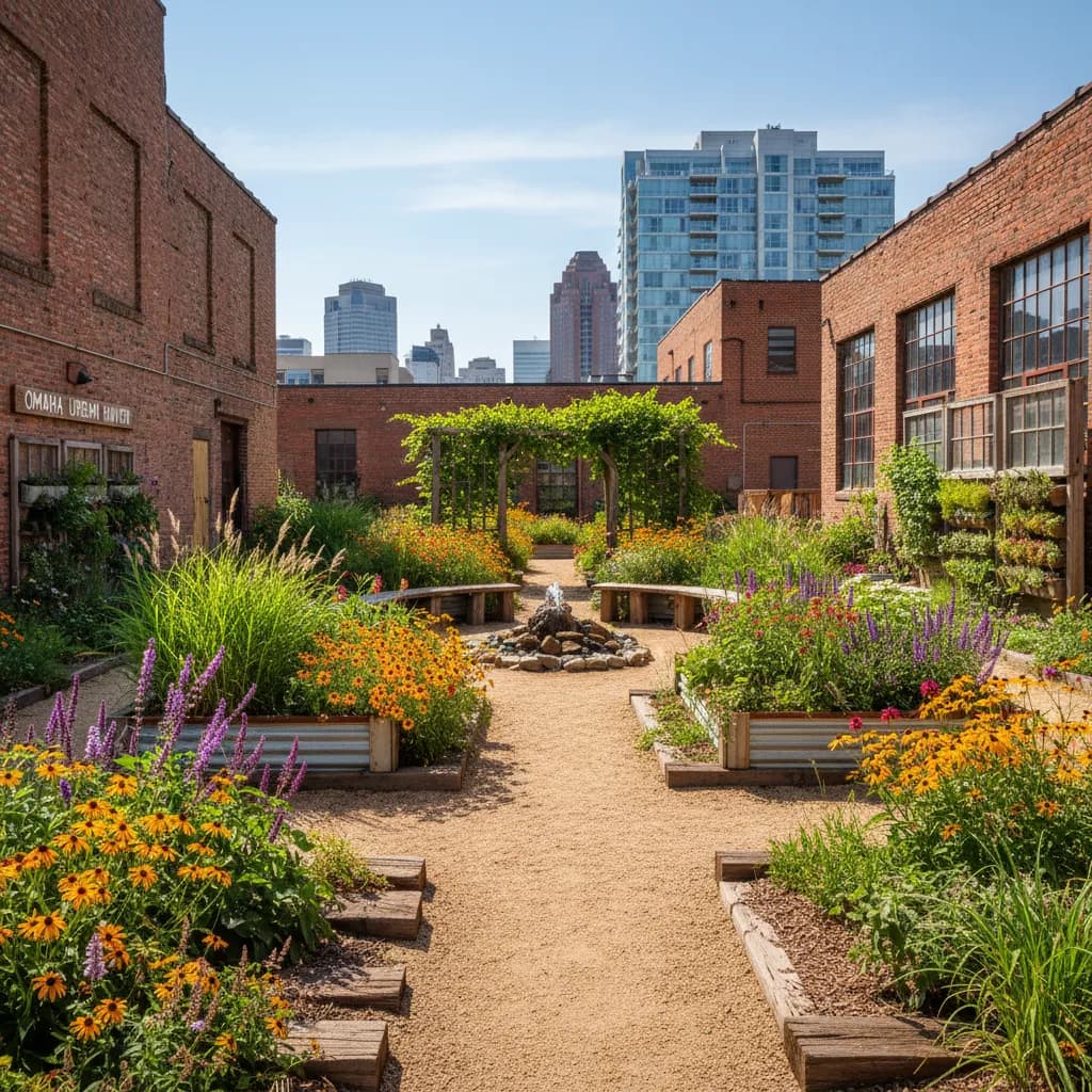 Urban Oasis landscaping style