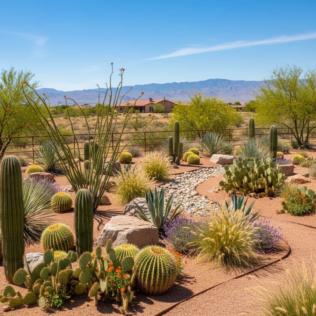 Desert Garden landscaping style