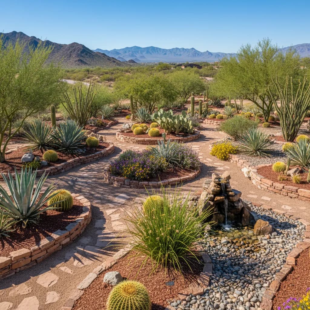 Oasis Garden landscaping style