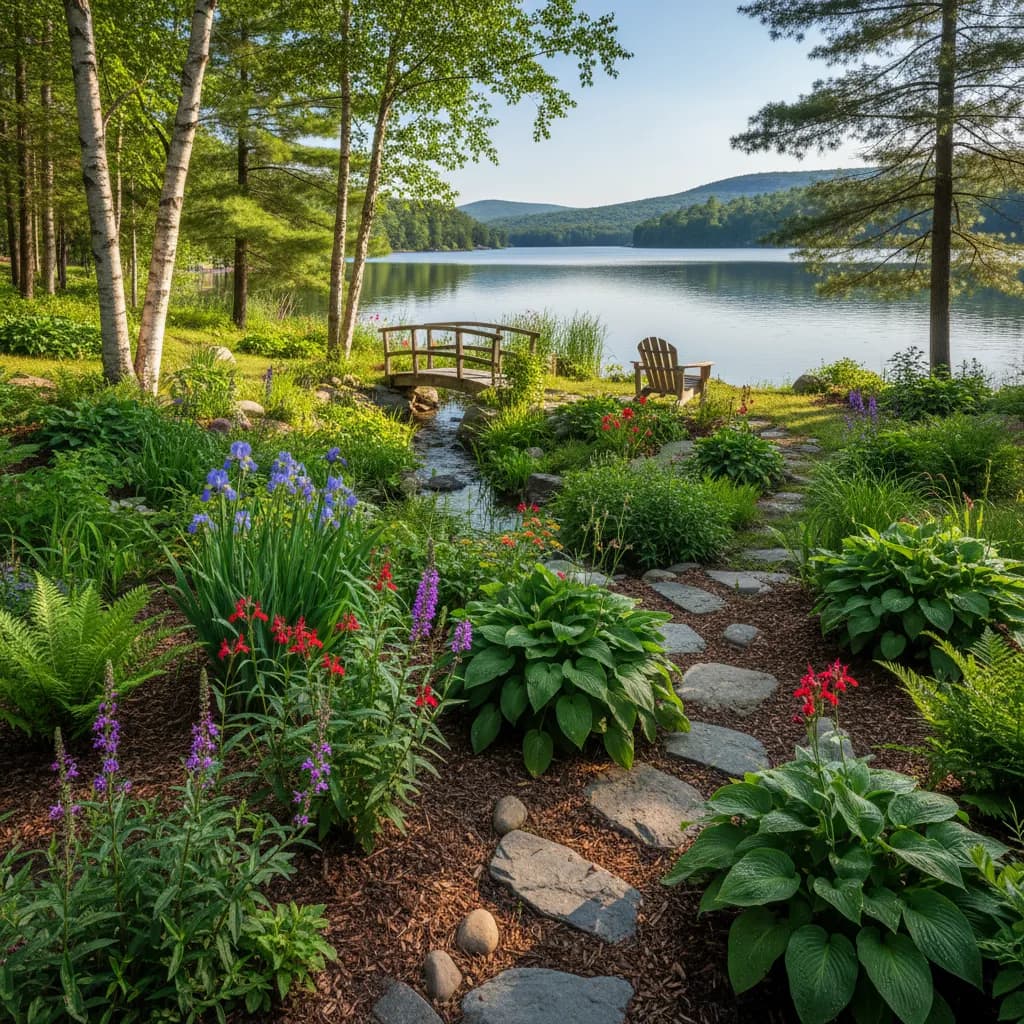 Lakeside Garden landscaping style