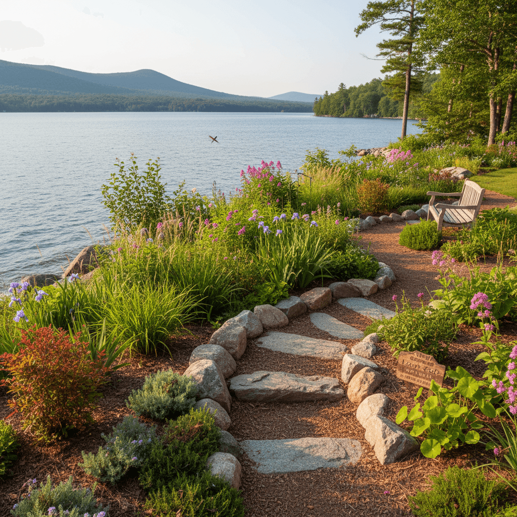 Lakeside & Waterfront Garden landscaping style