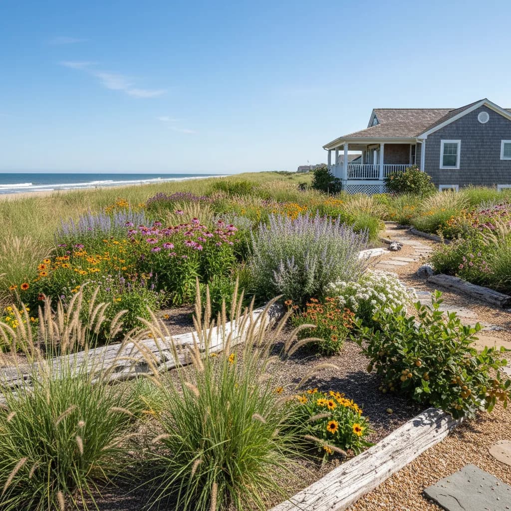 Jersey Shore Garden landscaping style
