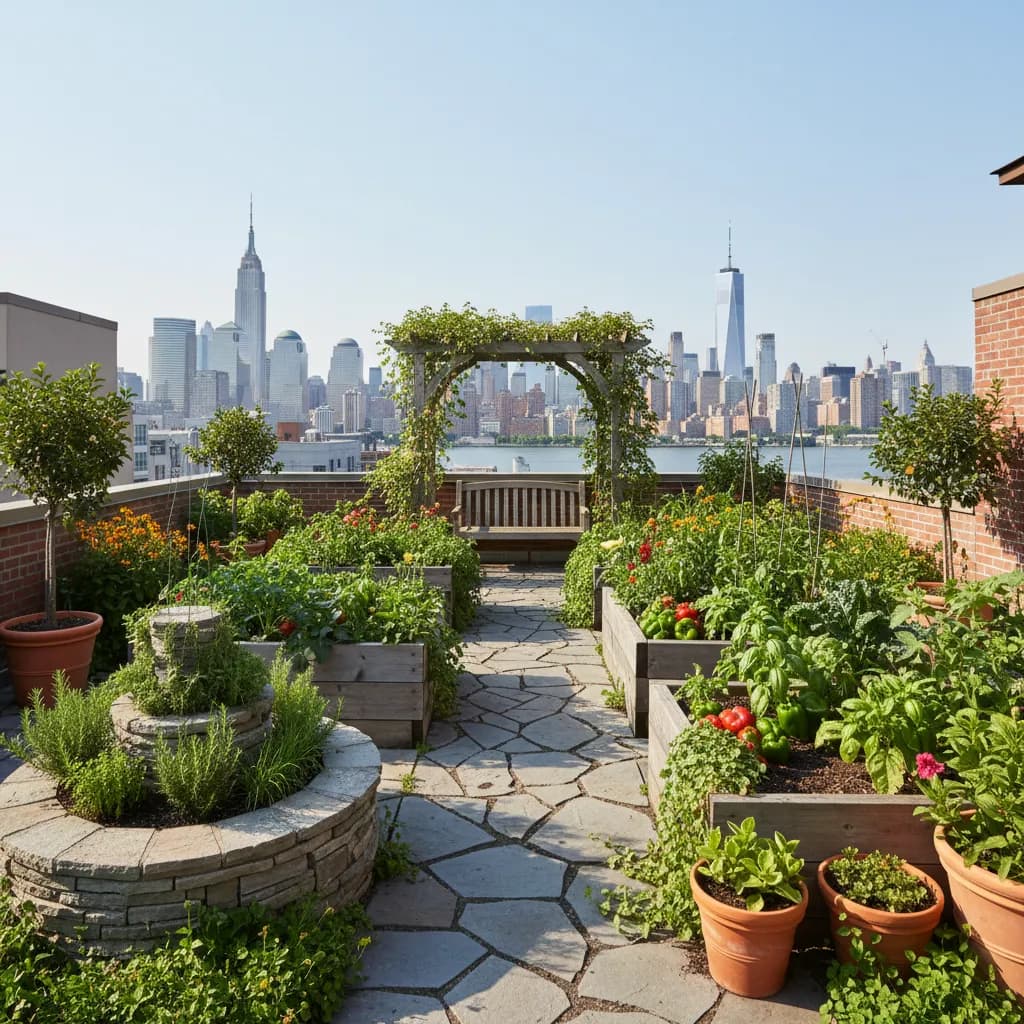 Urban Garden landscaping style