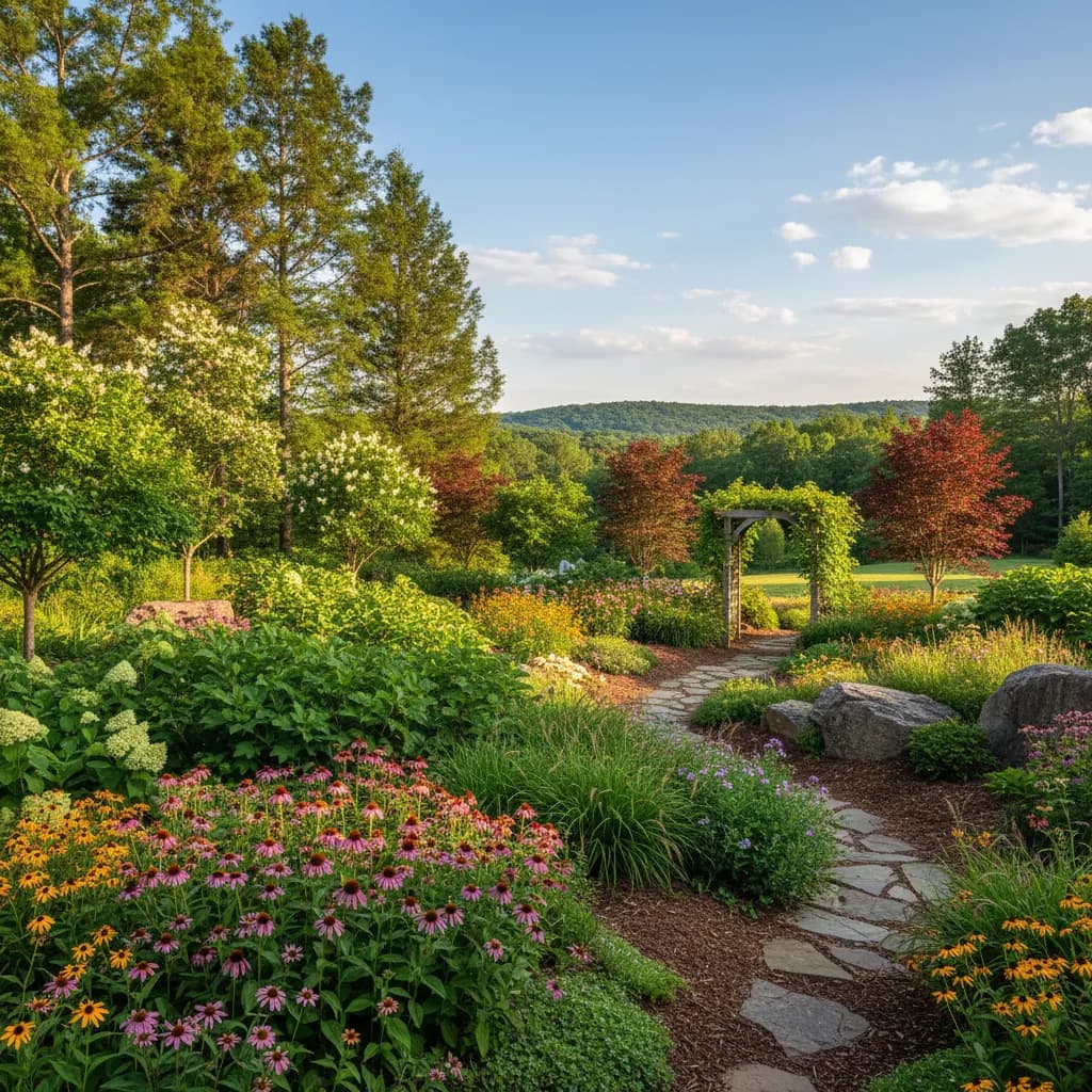 Piedmont Garden landscaping style