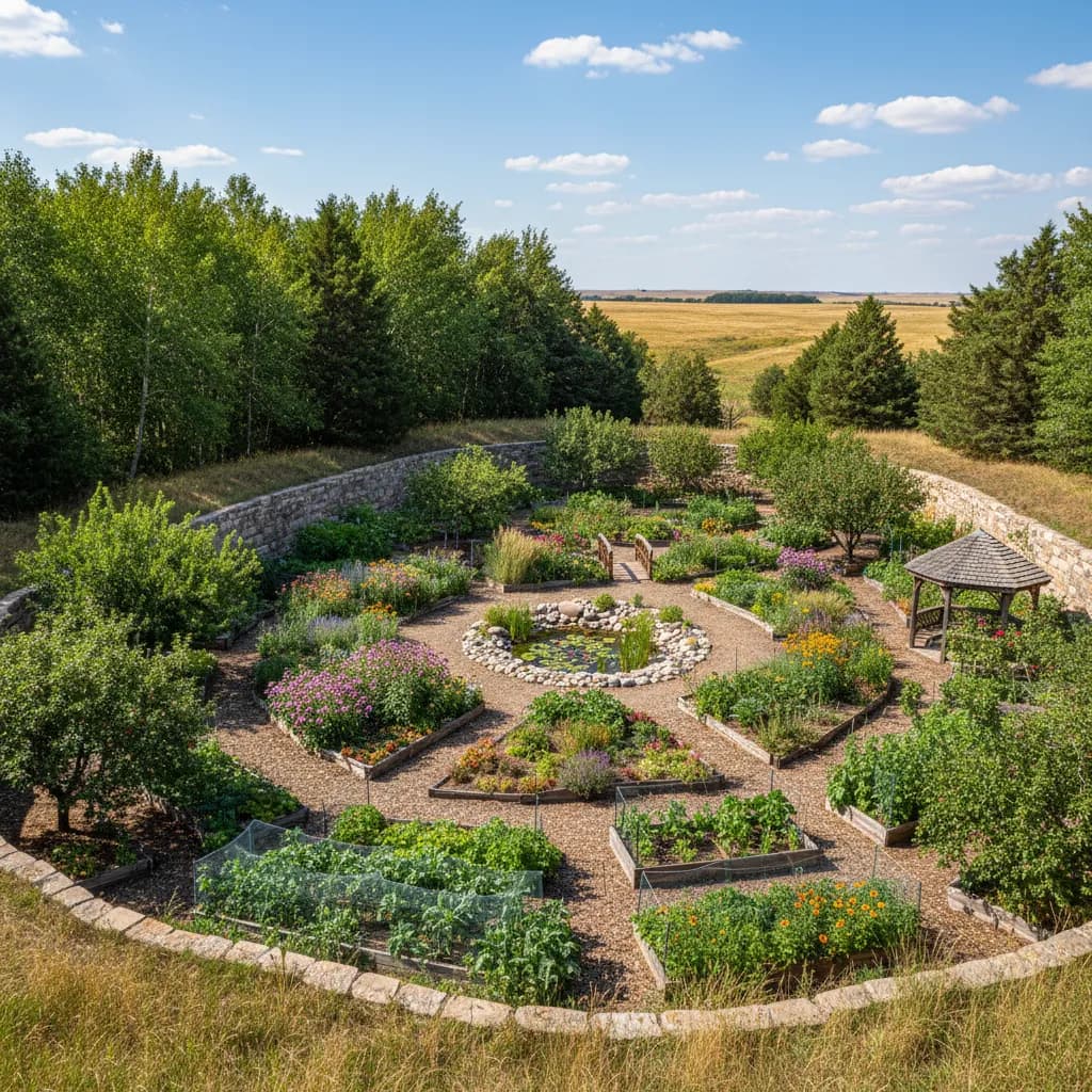 Northern Oasis landscaping style