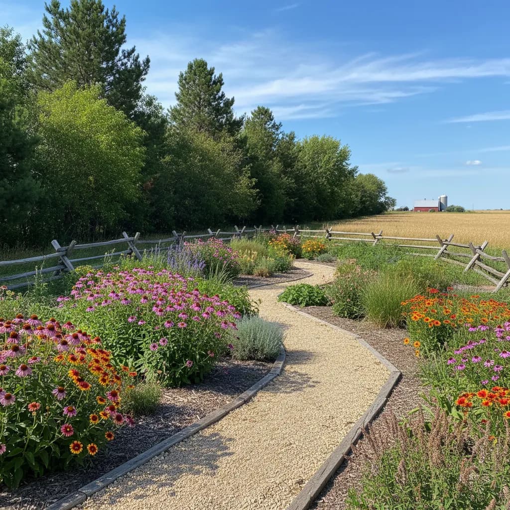 Shelterbelt Landscape landscaping style