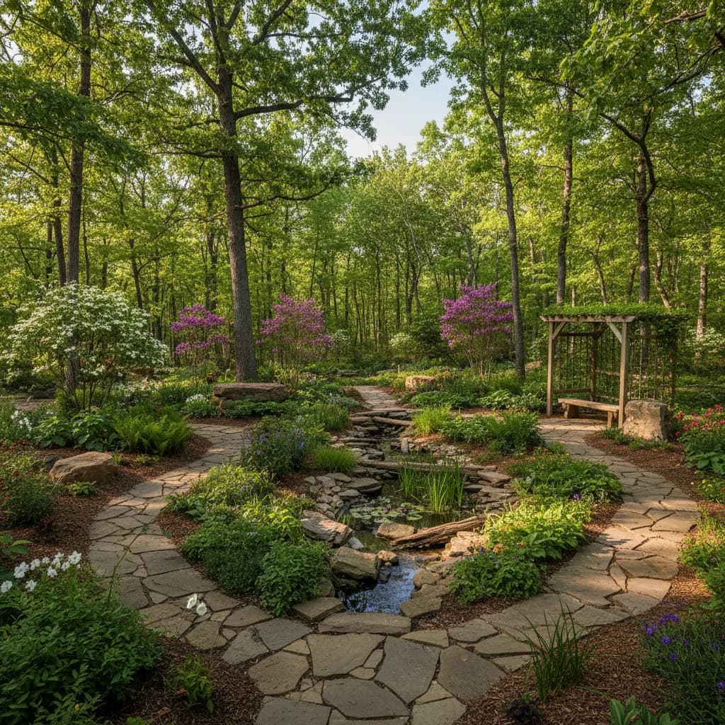 Eastern Woodland landscaping style