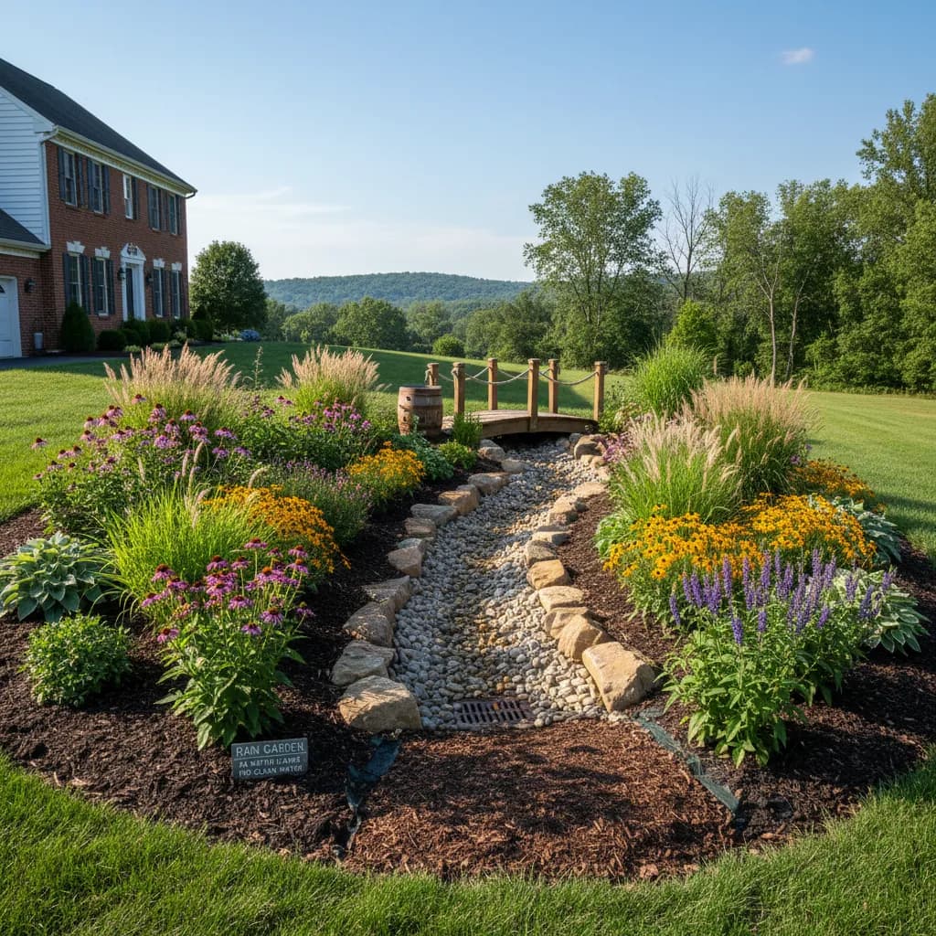 Rain Garden landscaping style