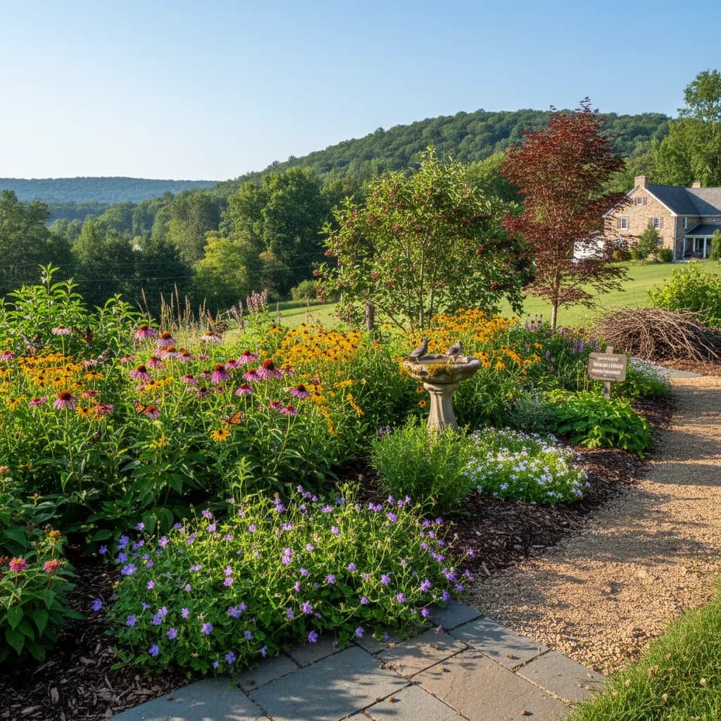 Wildlife Habitat Garden landscaping style