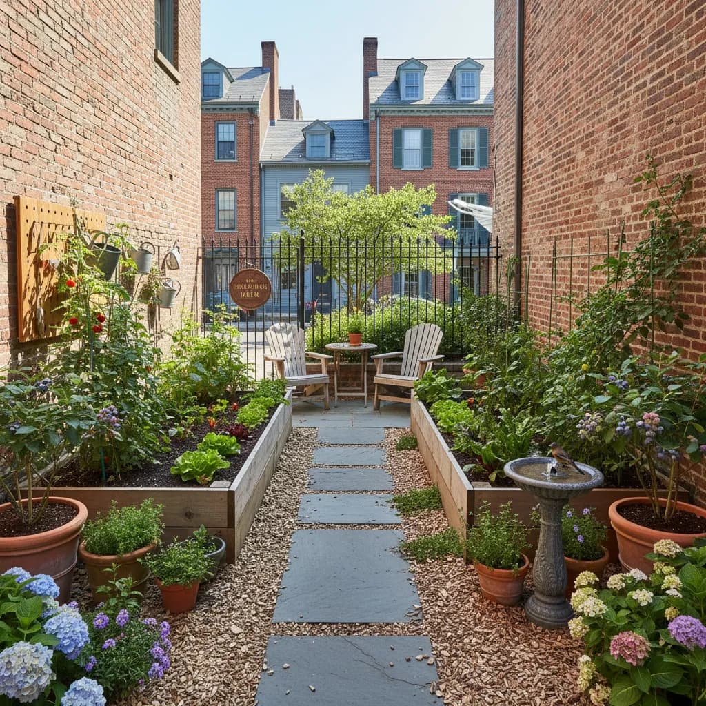 Urban Garden landscaping style