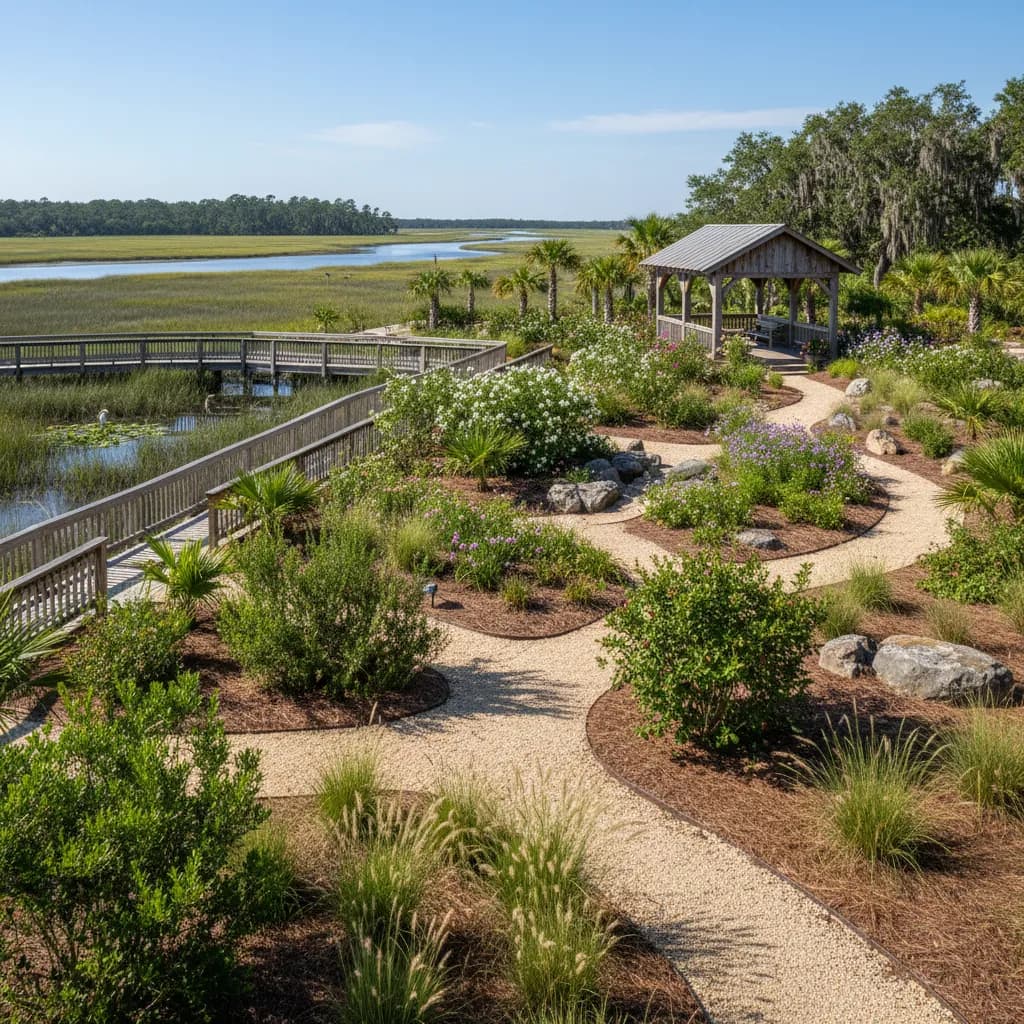 Lowcountry Garden landscaping style
