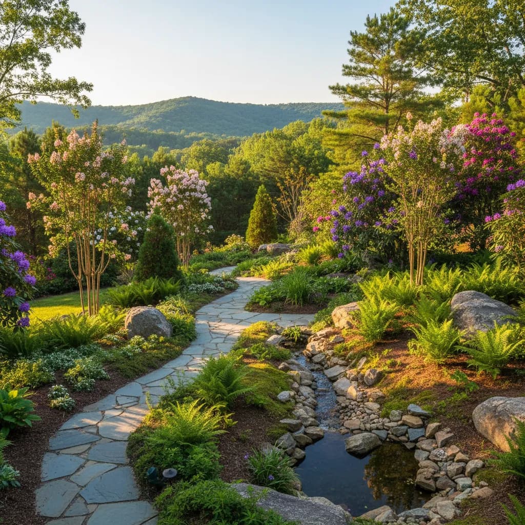 Upcountry Garden landscaping style