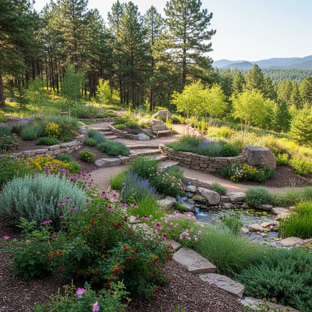 Black Hills Garden landscaping style