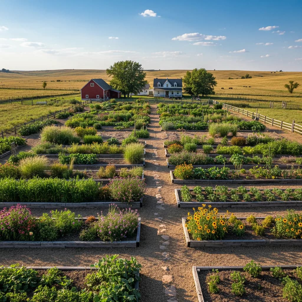 Farm and Ranch landscaping style