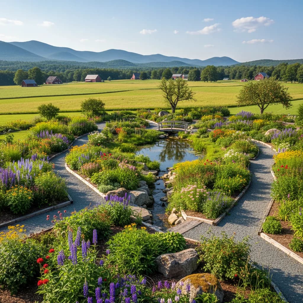 Valley Garden landscaping style