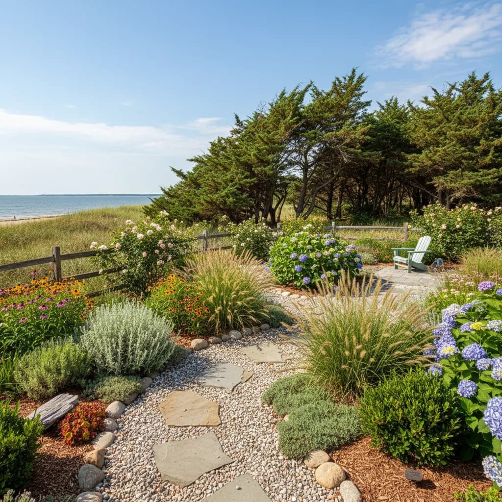 Coastal Garden landscaping style