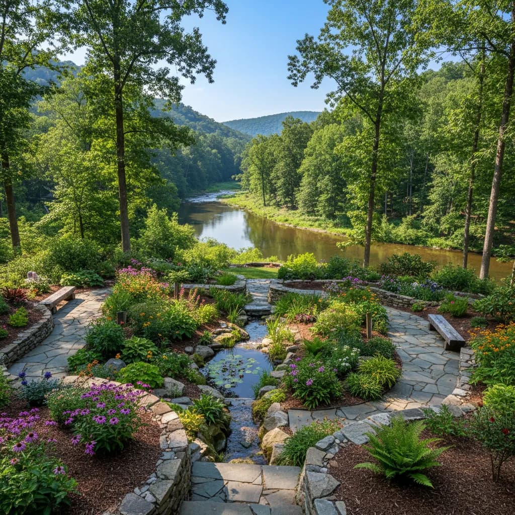 Valley Garden landscaping style