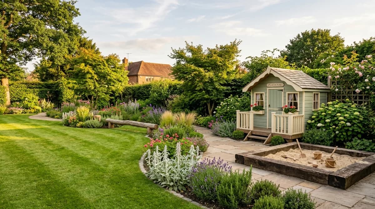 Child Friendly garden design style