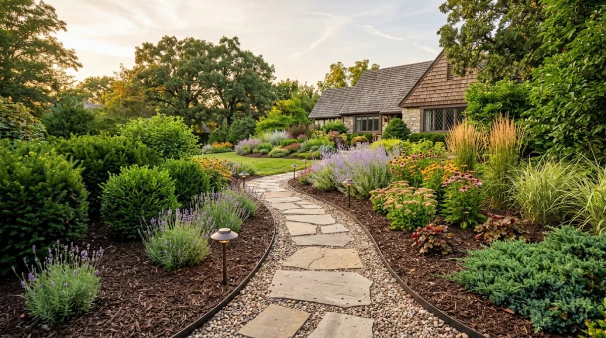 Low Maintenance garden design style