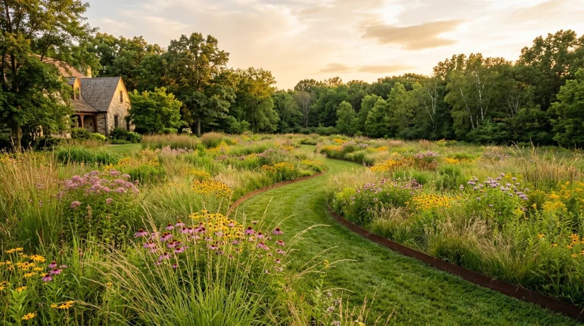 Prairie Meadow garden design style
