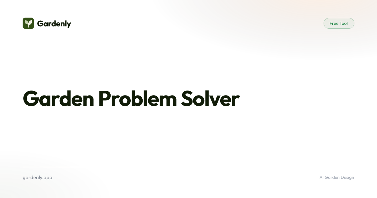 Free Garden Problem Solver & Plant Disease Identifier | Gardenly
