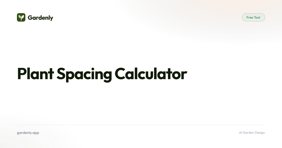 Free Plant Spacing Calculator | How Many Plants Do I Need? | Gardenly